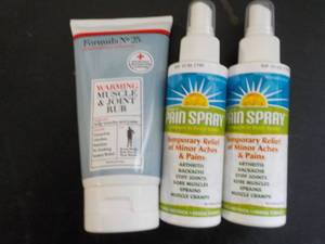 Muscle and Joint Rub and 2 Pain Spr...