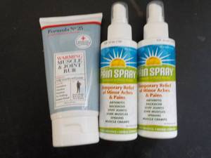 Muscle and Joint Rub and 2 Pain Spr...