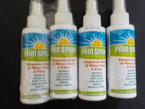 4 Pain Sprays...