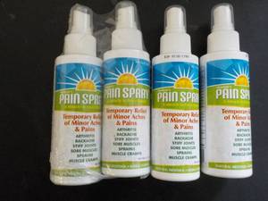 4 Pain Sprays...
