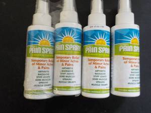 4 Pain Sprays...