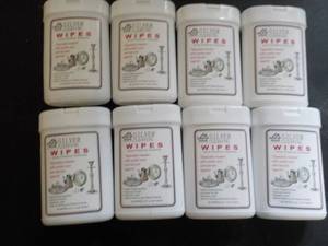 8 - 30 Count Silver Cleaning Wipes...