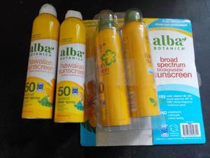 4 Alba Hawaiian Sunscreen 50 Spray...