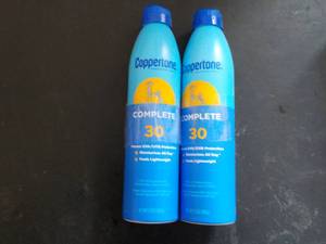 2 Coppertone Complete 30 Sunscreen ...