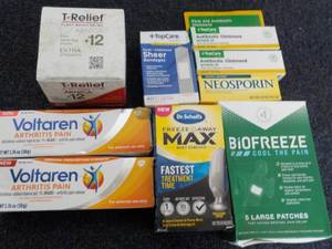 Pain Relief Products past exp date...