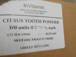 Case of 100 Invitamin Charcoal 2.75...