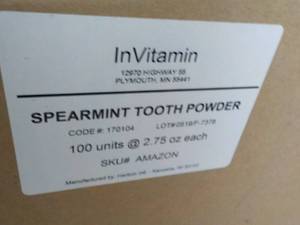 Case of 100 Invitamin Charcoal 2.75...