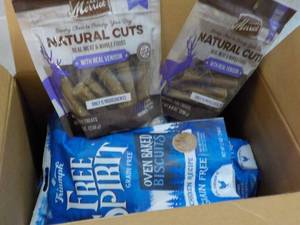 8 Bags Dog treats...