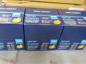 3 Boxes Honest Paws Calm Calm CBD F...