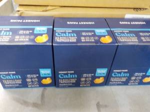 3 Boxes Honest Paws Calm Calm CBD F...
