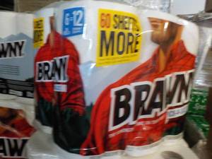 6 Pack Brawny Paper Towels...