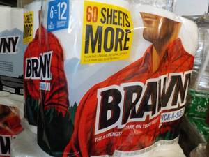 6 Pack Brawny Paper Towels...