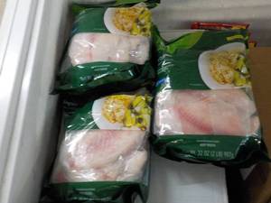 3 - 32 oz Bags Frozen Tilapia Skinl...