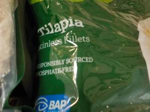 3 - 32 oz Bags Frozen Tilapia Skinl...