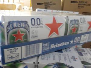 4 - 6 packs Heineken Non Alcohol...