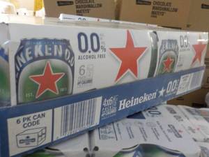 4 - 6 packs Heineken Non Alcohol...