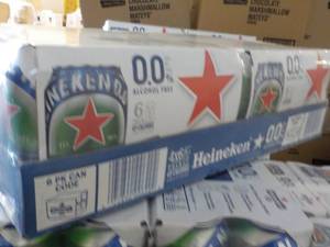4 - 6 packs Heineken Non Alcohol...