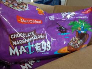 6 - 35 oz Bags Malt O Meal Chocolat...