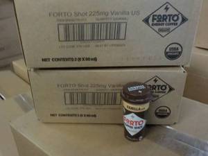 2 Boxes 12 each Forto Vanilla Latte...