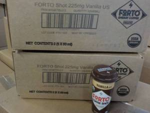 2 Boxes 12 each Forto Vanilla Latte...