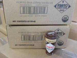 2 Boxes 12 each Forto Vanilla Latte...