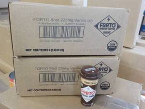 2 Boxes 12 each Forto Vanilla Latte...