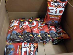 8 - 7 14 oz Bags Doritos 3D Crunch...