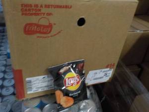Case of Lays Barbecue Chips...