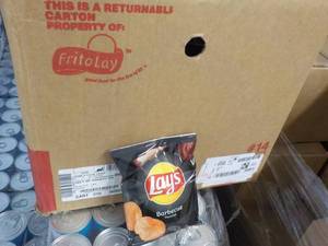 Case of Lays Barbecue Chips...
