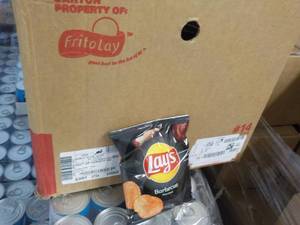 Case of Lays Barbecue Chips...