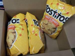 3 - 32 oz Bags Tostitos Rounds...