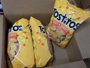 3 - 32 oz Bags Tostitos Rounds...
