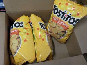 3 - 32 oz Bags Tostitos Rounds...