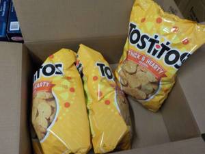 3 - 32 oz Bags Tostitos Rounds...
