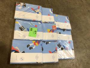 Lot of Super Heroes Company Essentials 72 in. Multicolored Shower Curtain by The Company Store Customer Returns See Pictures