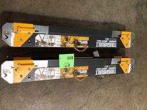 2 lots of 39.9 to 45.9W x 25 to 32H C700 Adjustable Sawhorse and Jobsite Table with 1300 lb capacity by TOUGHBUILT Customer Returns See Pictures
