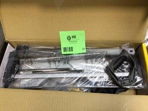 27.75 in. Adjustable Angle Clamping Miter Box with 22 in. Saw by Stanley Customer Returns See Pictures