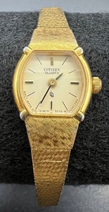 lot 200 image: Womens Citizen Gold Watch 3220-890787