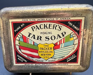 lot 201 image: Vintage Vanity Tins