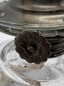 lot 132 image: Vintage Lamplight Farms Fingertip Oil Lamp