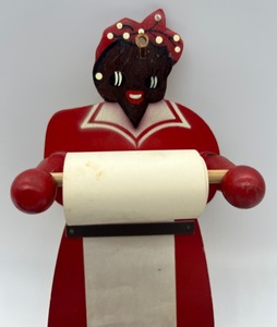 lot 152 image: Vintage Black Americana Fauxton Spice Rack and more from Japan