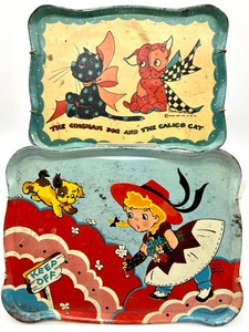 lot 166 image: Tins, Toys & Dogs Oh My