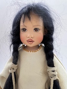 lot 255 image: Rare Helen Kish Little Deer Limited Edition Doll
