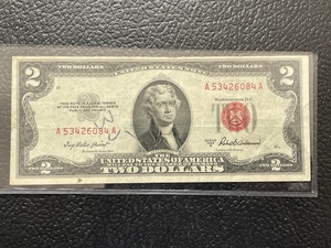 Red Seal $2 Bill