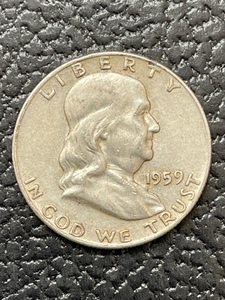 1959-D Franklin Half Dollar