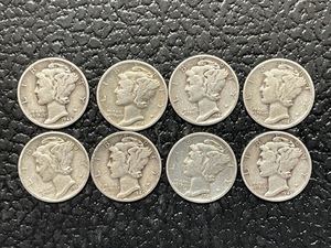 Mercury Silver Dimes