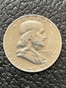 1957-D Franklin Half Dollar