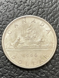 1966 Canadian Silver Dollar