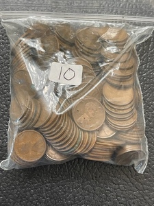 250 Wheat Cents From the 1910s