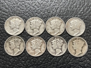 Mercury Silver Dimes